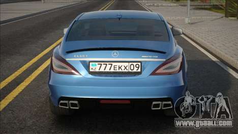 Mercedes-Benz CLS63 [Blue] for GTA San Andreas
