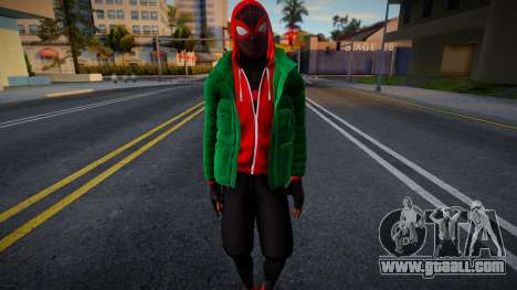 Miles Morales Suit Variant for GTA San Andreas