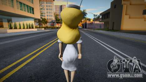 Hello Nurse de The Animaniacs Uniforme Blanco for GTA San Andreas