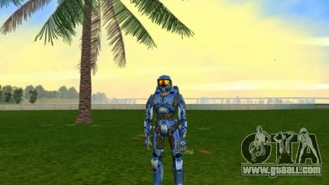 Master Chief Blue for GTA Vice City