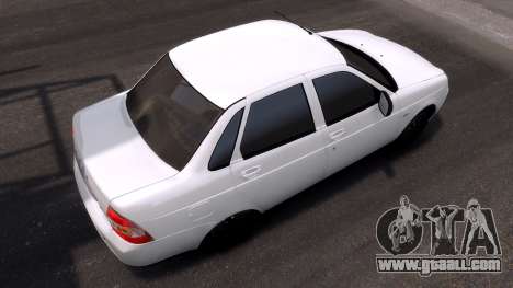 Lada Priora White for GTA 4