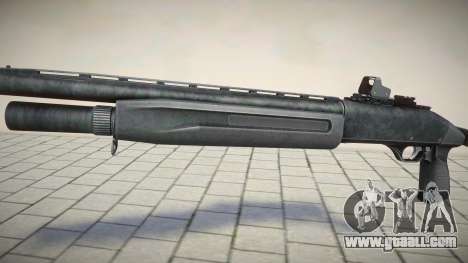 Black Gun Chromegun for GTA San Andreas