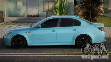 BMW M5 Blue ver for GTA San Andreas