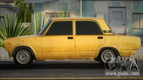 Vaz 2107 [Yellow] for GTA San Andreas