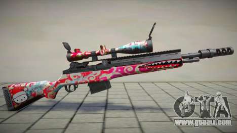 Santa Sniper for GTA San Andreas