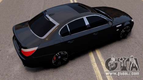 BMW M5 E60 Black for GTA 4
