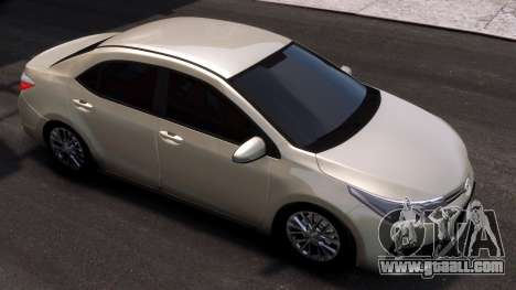 Toyota Corolla [Silver] for GTA 4