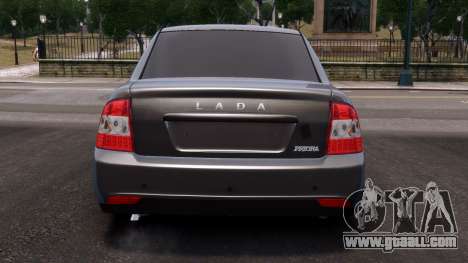 Lada Priora [Black] for GTA 4