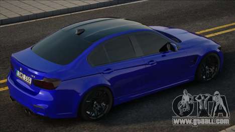 BMW M3 F30 Blue for GTA San Andreas