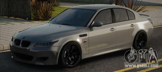 BMW M5 E60 Grey for GTA San Andreas