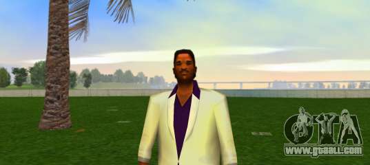 Lance Vance Upscaled Ped for GTA Vice City