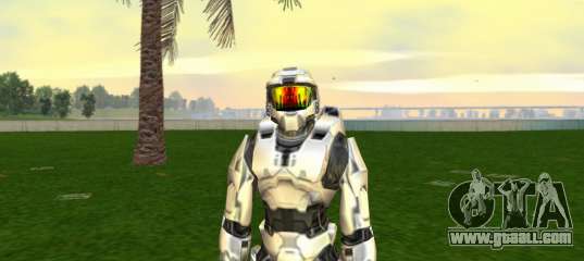 Master Chief White for GTA Vice City