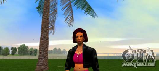 Mercedes (IGMerc) Upscaled Ped for GTA Vice City