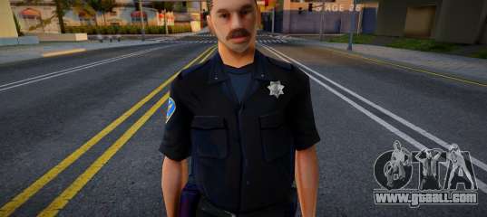 Sfpd1 Upscaled Ped for GTA San Andreas