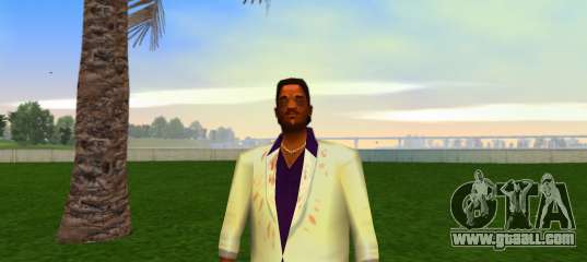 Lance Vance (Blood) Upscaled Ped for GTA Vice City