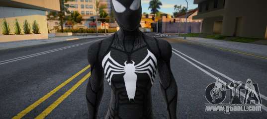 Marvels Spider-Man 2 Black Suit v1 for GTA San Andreas