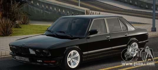 BMW 535 Black for GTA San Andreas
