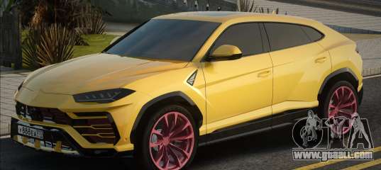 Lamborghini Urus [Yello] for GTA San Andreas