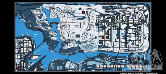 [HD] High-Quality Map for GTA San Andreas