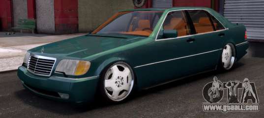 Mercedes-Benz W140 BRABUS for GTA 4