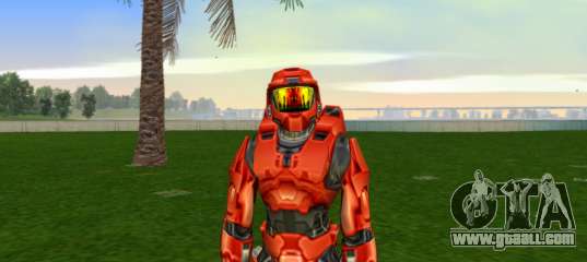 Master Chief  Red for GTA Vice City