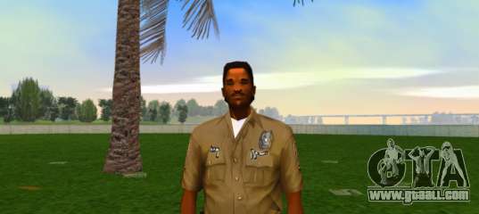 Lance Vance (Cop Outfit) Upscaled Ped for GTA Vice City