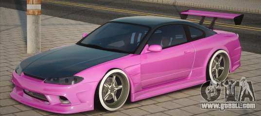 Nissan Silvia Pink for GTA San Andreas