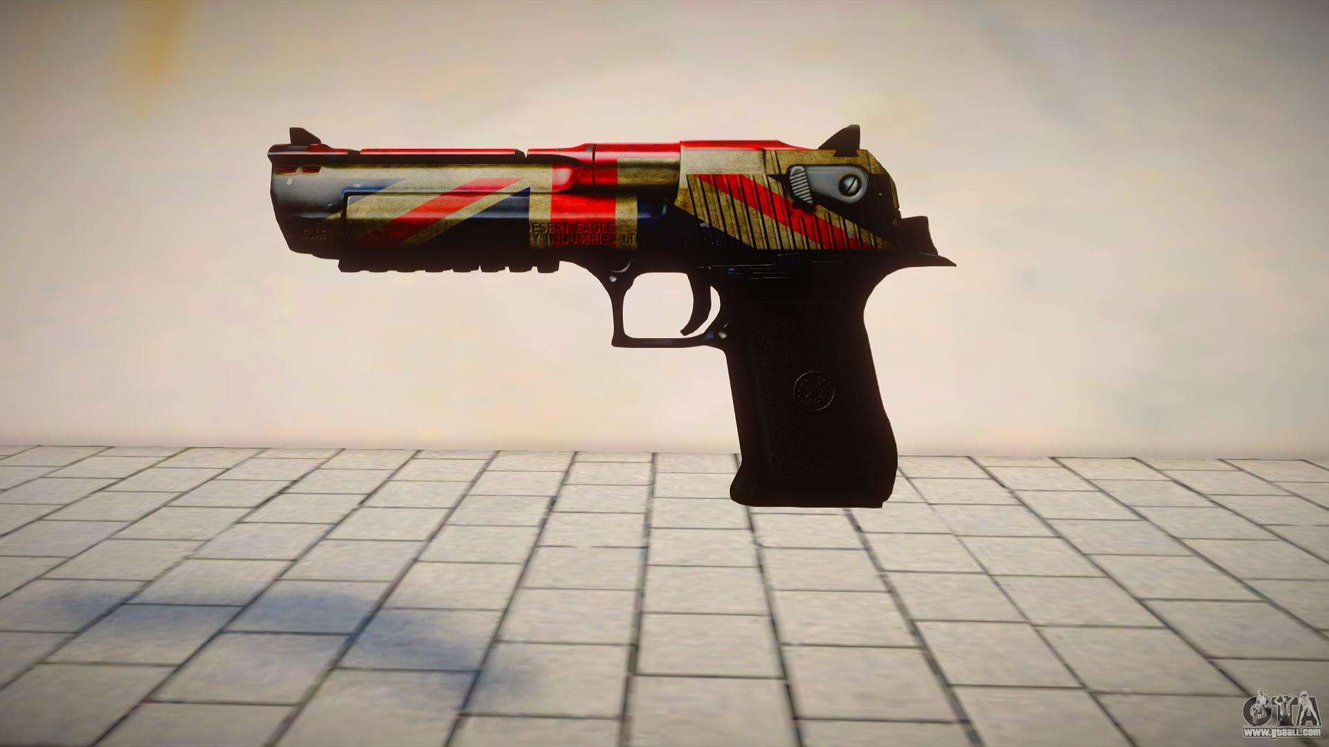 Desert Eagle [England] for GTA San Andreas