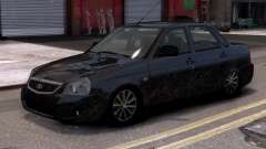 Lada Priora [Black ver] for GTA 4