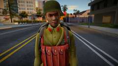 WW2 Chinese Soldier v4 for GTA San Andreas