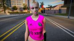 Jill Valentine Inter Miami for GTA San Andreas