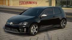 Volkswagen Golf R Black for GTA San Andreas