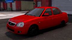 Lada Priora Red Color for GTA 4