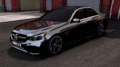Mercedes-Benz E212 in body kit from Brabus