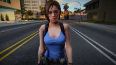 Jill Valentine [RE3 Remake Style] for GTA San Andreas