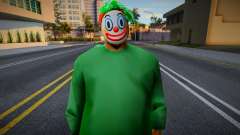 Fam1 Clown for GTA San Andreas