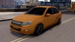 Lada Granta Sport Yellow for GTA 4