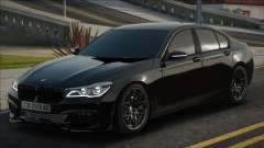 BMW 750I XDrive Black [Ukr Plate] for GTA San Andreas