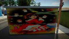Mural Navidad Haruhi for GTA San Andreas
