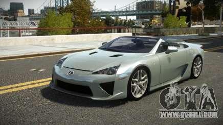 Lexus LFA Roadster S for GTA 4