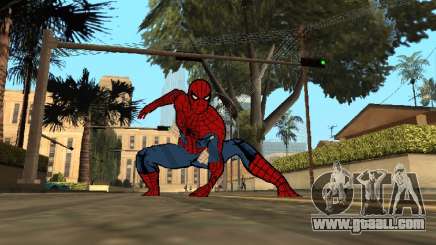 SPIDER-MAN (JOHN ROMITA SR COMICBOOK STYLE) for GTA San Andreas