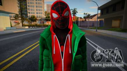 Miles Morales Suit Variant for GTA San Andreas