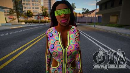 Naomi WWE 2020 Glasses for GTA San Andreas