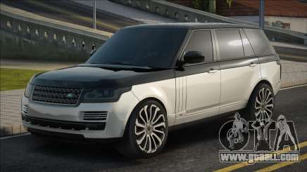 Land Rover Range Rover SVA Stock Black White for GTA San Andreas