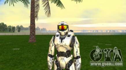 Master Chief White for GTA Vice City