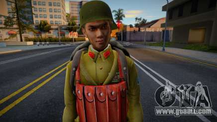 WW2 Chinese Soldier v4 for GTA San Andreas