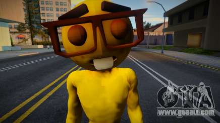 Emoji con cara de nerd inteligente con extremida for GTA San Andreas