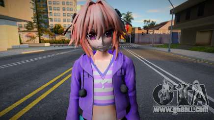 Fate Excela: Astolfo Casual for GTA San Andreas