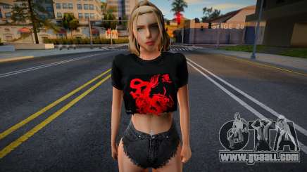 Tyriss Girl 1 for GTA San Andreas