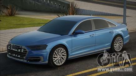 Audi A8 2018 Blue Edition for GTA San Andreas